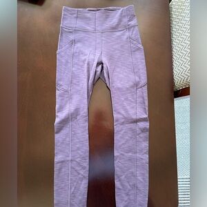 Lululemon invigorate high rise legging with pockets